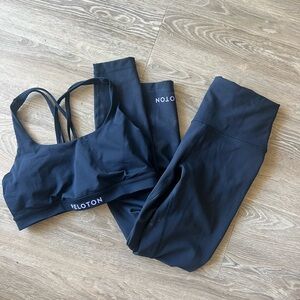 Peloton x Lulu lemon navy set